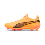 Puma Womens KING ULTIMATE FG/AG Football Boots - Orange - Size UK 3.5