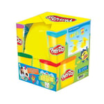 Play Doh- Hasbro-Sorpresovo 2022-Œuf avec Surprises et boîte Qui se transforme en Jeu, D14214511, Multicolore, Taglia Unica