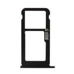 Nokia 7.1 OEM dual sim card tray holder - Black