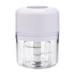 Electric Mini Food Chopper Rechargeable Small Food Processor Agitator N4D13303