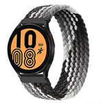 Bracelet de Sport pour Samsung Galaxy Watch 3 45mm / Glaxy Watch 46mm / Gear S3 Frontier Classic, Bracelet en Nylon pour Huawei Watch 3/3 Pro/GT / GT2 / Gt3, Chocolat noir, 22mm-L