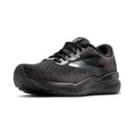 Brooks Femme Ghost 16 GTX Sneaker, Black/Black/Ebony, 39 EU