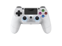 DragonShock - MIZAR Bluetooth Wireless Controller White for PS4, PC & Mobile