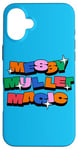 Coque pour iPhone 16 Plus Messy Mullet Magic pour la génération Z moderne et la génération Y