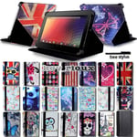 Leather Stand Folio Cover Case For Google Nexus 7/9/10 /pixel C Tablet + Stylus