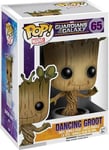 Figurine Pop - Marvel Les Gardiens De La Galaxie - Groot Dancing Blue - Funko Pop