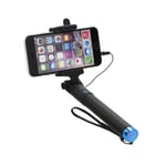 Pour Apple iPhone 3GS : Perche Selfie Compacte Jack 3,5 mm