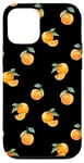 Coque pour iPhone 12/12 Pro Motif orange mignon