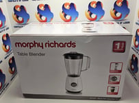 Morphy Richards 400W 1.5 Litre Table Top 2 Speed Blender Smoothie Cocktail M