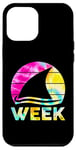 Coque pour iPhone 15 Plus 2024 Week Retro Shark Fin Lover Sea Ocean Animal Summer Trip