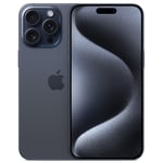 Apple iPhone 15 Pro Max - blå titan - 5G smartphone - 1 TB - GSM