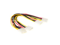 Act Ak3194 - 0,2 M - Molex (4-Polig) - 4 X Molex (4-Polig) - Hane/Hona (Ak3194)