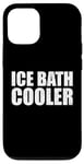 Coque pour iPhone 12/12 Pro Glacière amusante pour bain de glace