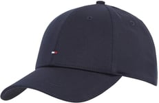 Tommy Hilfiger Femme Casquette Essential Flag Casquette De Baseball, Bleu (Space Blue), Taille Unique