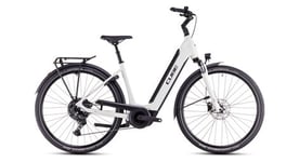 Velo de ville electrique cube supreme hybrid one 500 easy entry shimano cues 10v 500 wh 700 mm beige desert stone 2025