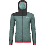 ORTOVOX Swisswool Piz Badus Jacket W Vert S 2025 - *prix inclut le code BLACK