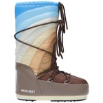 Moon Boot Icon Nylon Støvler Rainbow Shitake | Brun | 31-34 EU