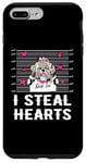 Coque pour iPhone 7 Plus/8 Plus Shih Tzu I Steal Hearts Valentine Dog Funny Valentines Day