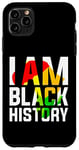 Coque pour iPhone 11 Pro Max Je suis noire tous les mois mais ce mois-ci je suis Blackity Black