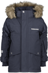 Didriksons Kids' Bjärven Parka 3 Navy, 110