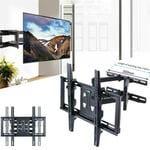 Reinforced Solid Swivel TV Bracket Mount Wall for 27"-55" TV Adjustable Holder