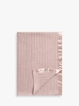 John Lewis Baby GOTS Organic Cotton Cellular Cotbed Blanket, 120 x 100cm