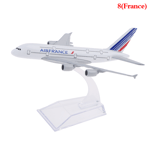 Original modell A380 Airbus flygplan modell flygplan Diecast Mode France One Size France One Size