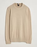 BOSS BLACK Ecaio Knitted Sweater Light Beige