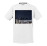 T-Shirt Enfant Nuit Sous Les Etoiles Paysages De Glaces Hiver