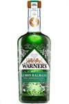 Warner's Lemon Balm Gin 70cl -Fresh, Herbaceous & Zesty Farm Crafted London Dry Gin Made w/ Lemon Balm, Lemon Verbena & More -Gin Gift Sets for Women & Men -Suitable for Vegetarians (Not Vegan)