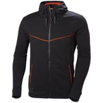 Helly Hansen Workwear Chelsea Evolution 79197-990 Hættetrøje sort/orange Sort/orange