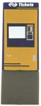 Rietze Automodelle - Reitze 70295 Fahrkartenautomat (Ticket Machine) Blue/Yellow