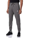 Nike Sportswear Club Pantalon Homme, Multicolore-Gris Anthracite chiné/Blanc (Charcoal Heathr/White), XXXL