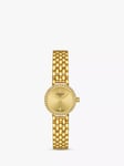 Tissot T1400096302600 Lovely Women's Diamond Bracelet Strap Watch, Gold/Champagne