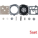 Kompatibel med Husqvarna 133 154 234 238 242 249 250 254 257 261 262 340 345 246 350 351 Förgasarreparationskit Kompatibel med Walbro K-22-H