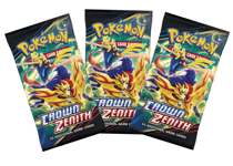 3st Pokemon Crown Zenith Boosters