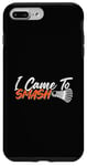 Coque pour iPhone 7 Plus/8 Plus Jeu d'amour pour joueur de badminton I Came to Smash