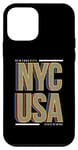 Coque pour iPhone 12 mini New York, New York, Manhattan, Big Apple, Brooklyn