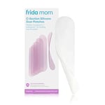 Frida Mom C-Section Silicone Strips: C-Section Recovery Must Have Scar Patches, Reusable Medical Grade Treatment for Keloid Scars, 20cm Length, 6 Count + Keep-Clean Case