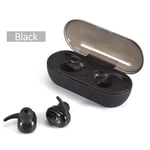 Y30 TWS Écouteurs Bluetooth Écouteurs Casque sans fil Touch Control Sports Écouteurs Microphone Musique Casque pour xiaomi huawei-Y30 Noir