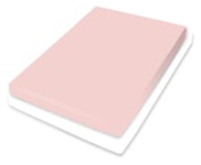 Bassetti Drap-Housse, Coton, Rose, 90x190 100x220