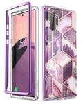 i-Blason Cosmo Series Case for Samsung Galaxy Note 10 Plus (2019 Release), Marble Purple