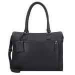 Burkely Antique Avery Sac à bandoulière en cuir 35,5 cm Compartiment pour ordinateur portable black (8007001-56-10)