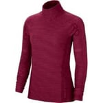 Nike CLN Hpwm Nvl Top Sweatshirt Femmes, Dark Beetroot/Metallic Silver, FR : XL (Taille Fabricant : XL)