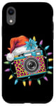 iPhone XR Merry Christmas Camera Santa Hat Xmas Christmas Eve Case