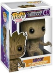 Figurine Pop - Marvel Les Gardiens De La Galaxie - Groot - Funko Pop N°49