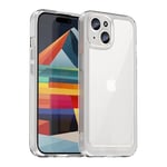 R&B Sports & Leisure Phone Case for iPhone 15, 6.1-Inch, Shockproof Drop Protection, iPhone 15 Phone Cover, Anti-Fingerprint, Dust Proof iPhone 15 Case [White]