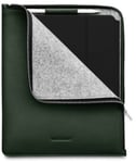 Woolnut Leather Folio (iPad Pro 12,9/Pro 13/Air 13) - Svart