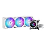 Asus ROG STRIX LC III 360 ARGB Liquid CPU Cooler - PWM Fans, LCD Display White 90RC00T2-M0UAY0