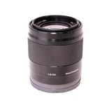 Sony Used E 50mm f/1.8 OSS Prime Lens Black